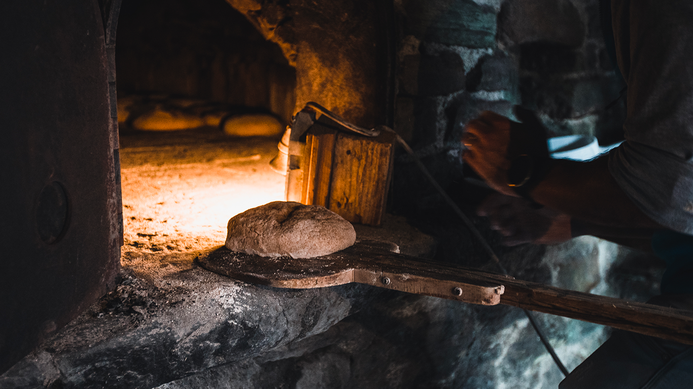 Lo Pan Ner - pala pane e forno