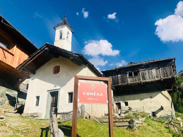 Le village caché de Cunéaz